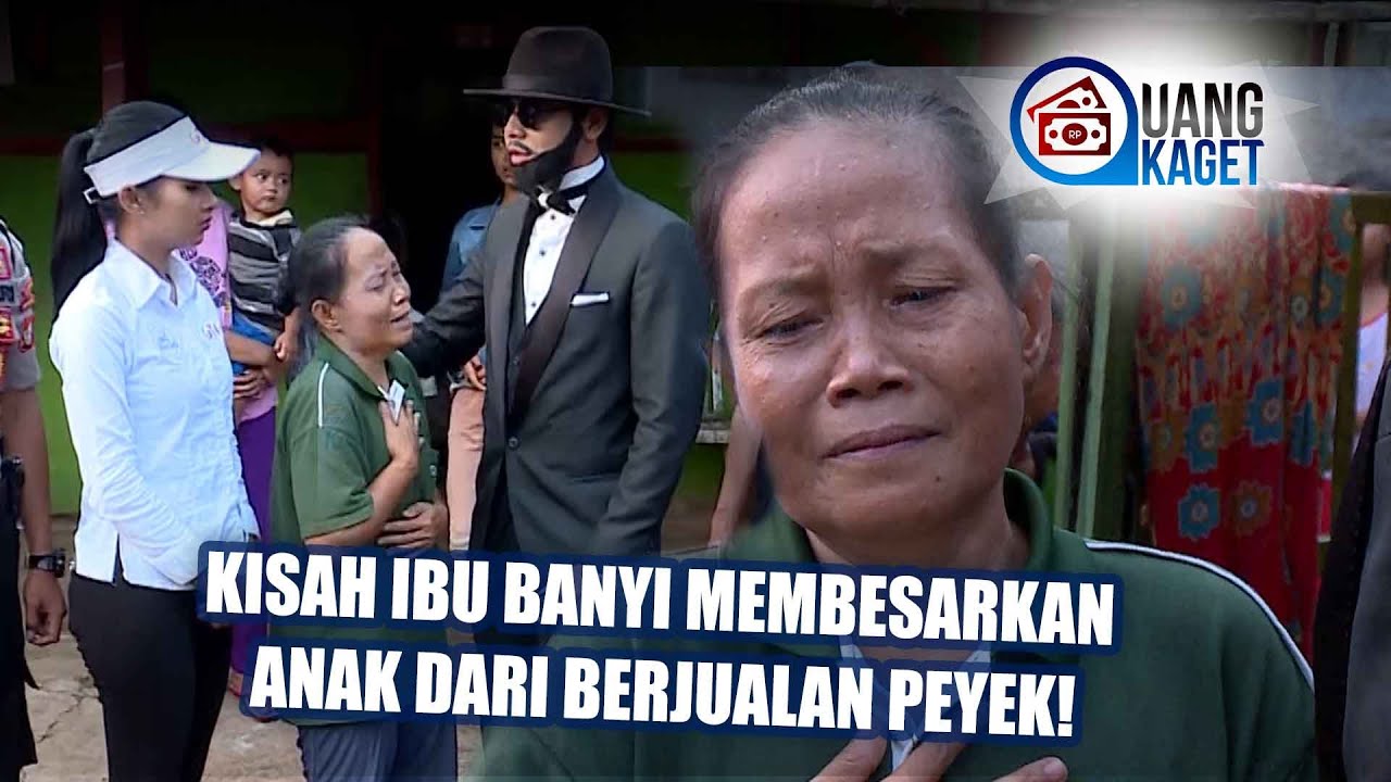 UANG KAGET EPISODE 111 - Kisah Ibu Banyi Membesarkan Anak Dari Berjualan Peyek
