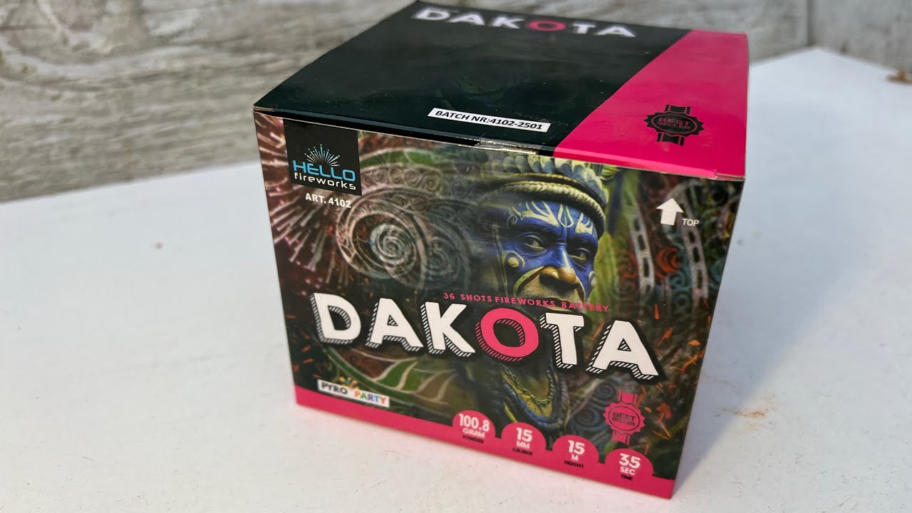 DAKOTA 36 SHOTS | HELLO FIREWORKS 