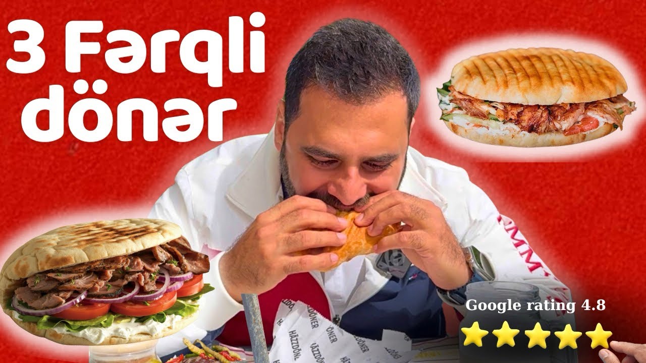 Bakının 3 ən məşhur dönərlərini yoxladım! 