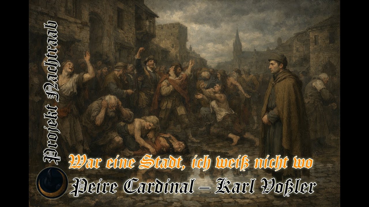 War eine Stadt, ich weiß nicht wo - Peire Cardinal | Junge Poeten - Projekt Nachtraab