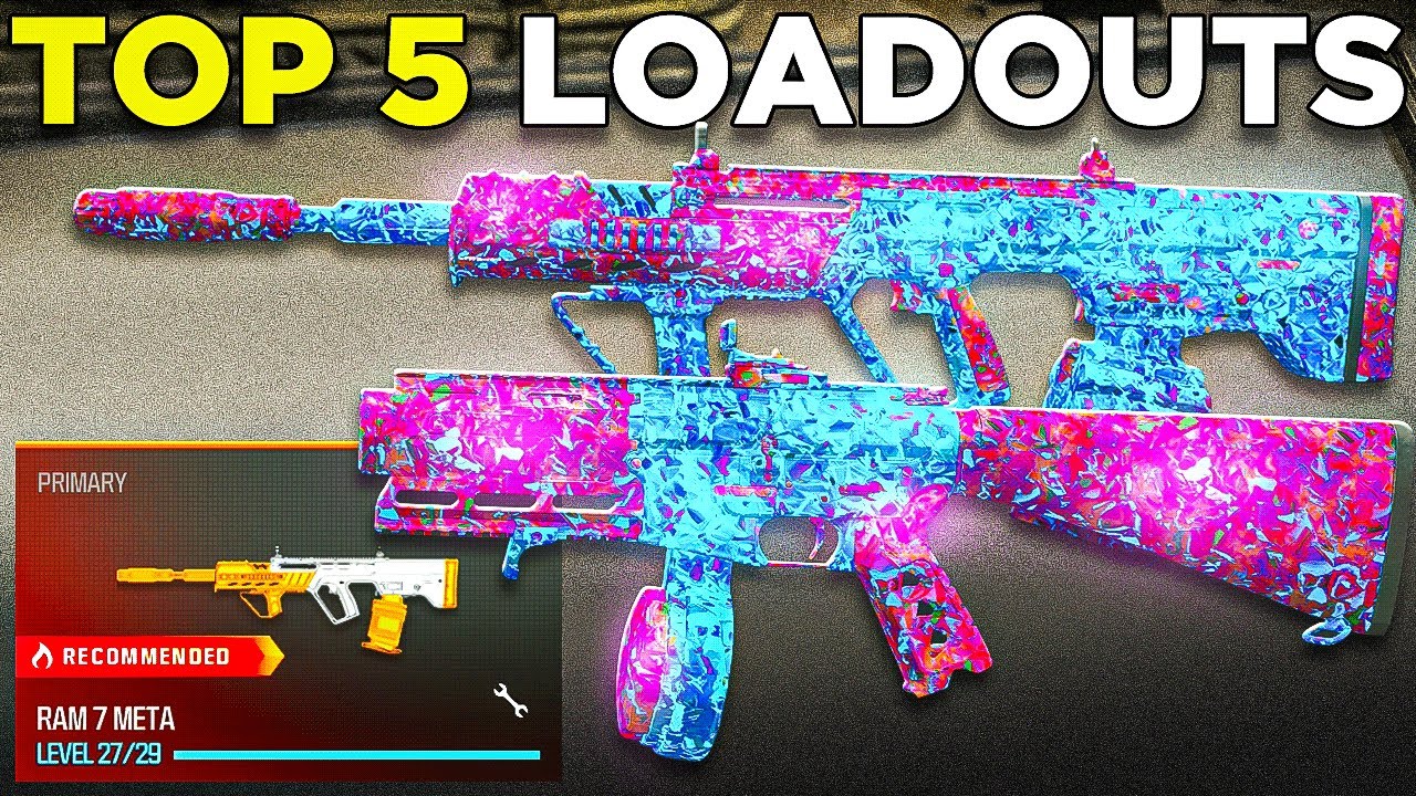 WARZONE TOP 5 META LOADOUTS in SEASON 2! (Warzone Best Class Setups)
