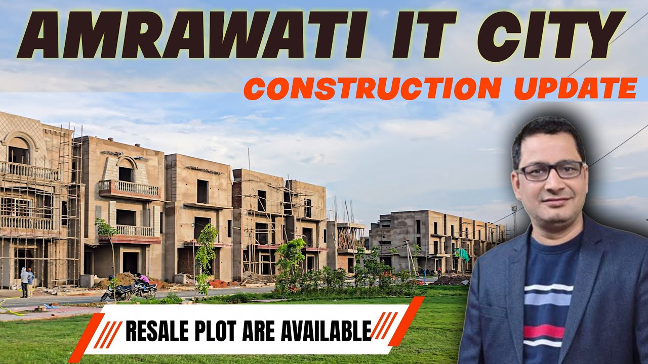 Resale Plot in Amrawati IT City Gomti Nagar Extension Lucknow | Const. Update of Amrawati It city