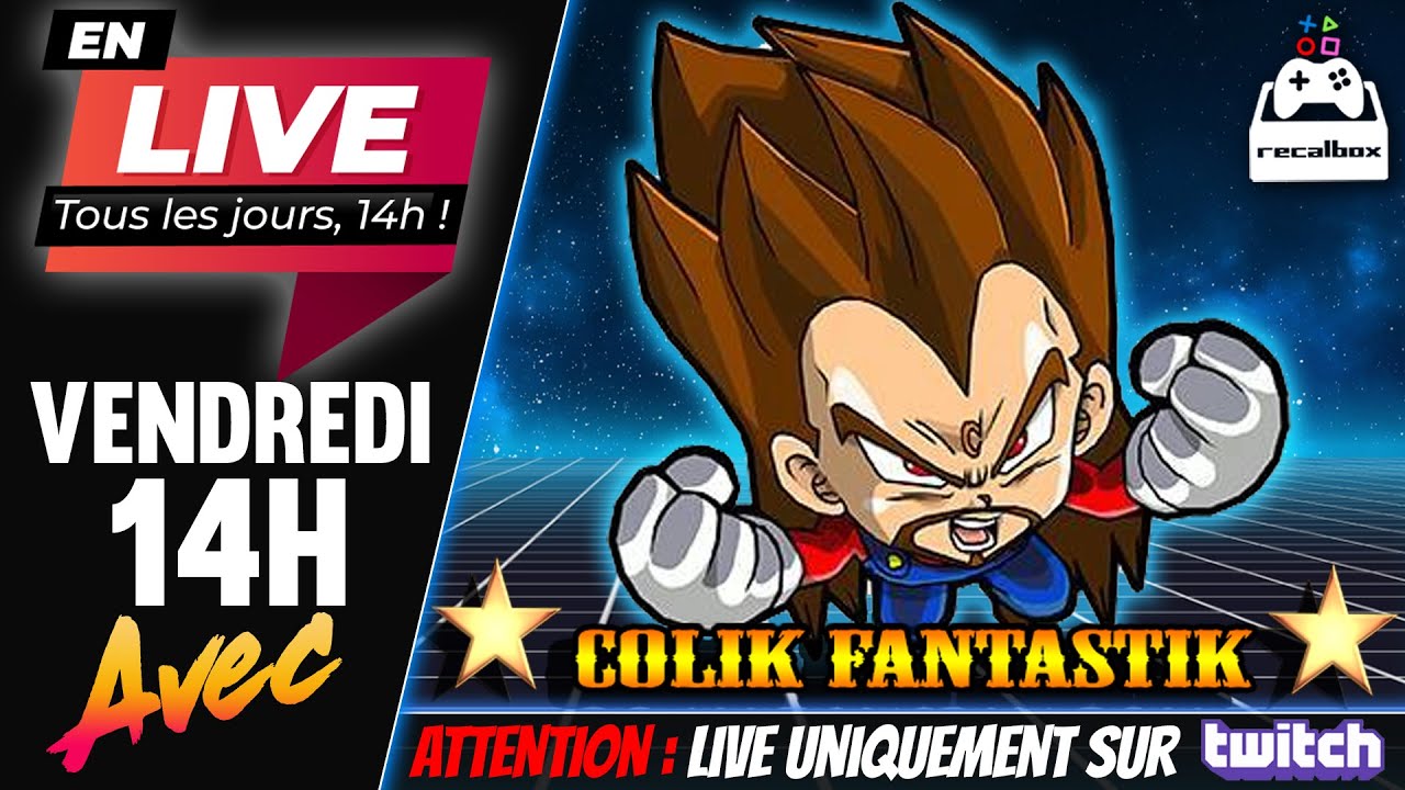 LIVE74: Colik Fantastik et son incroyable collection rétrogaming ! 😍👍🎮👾