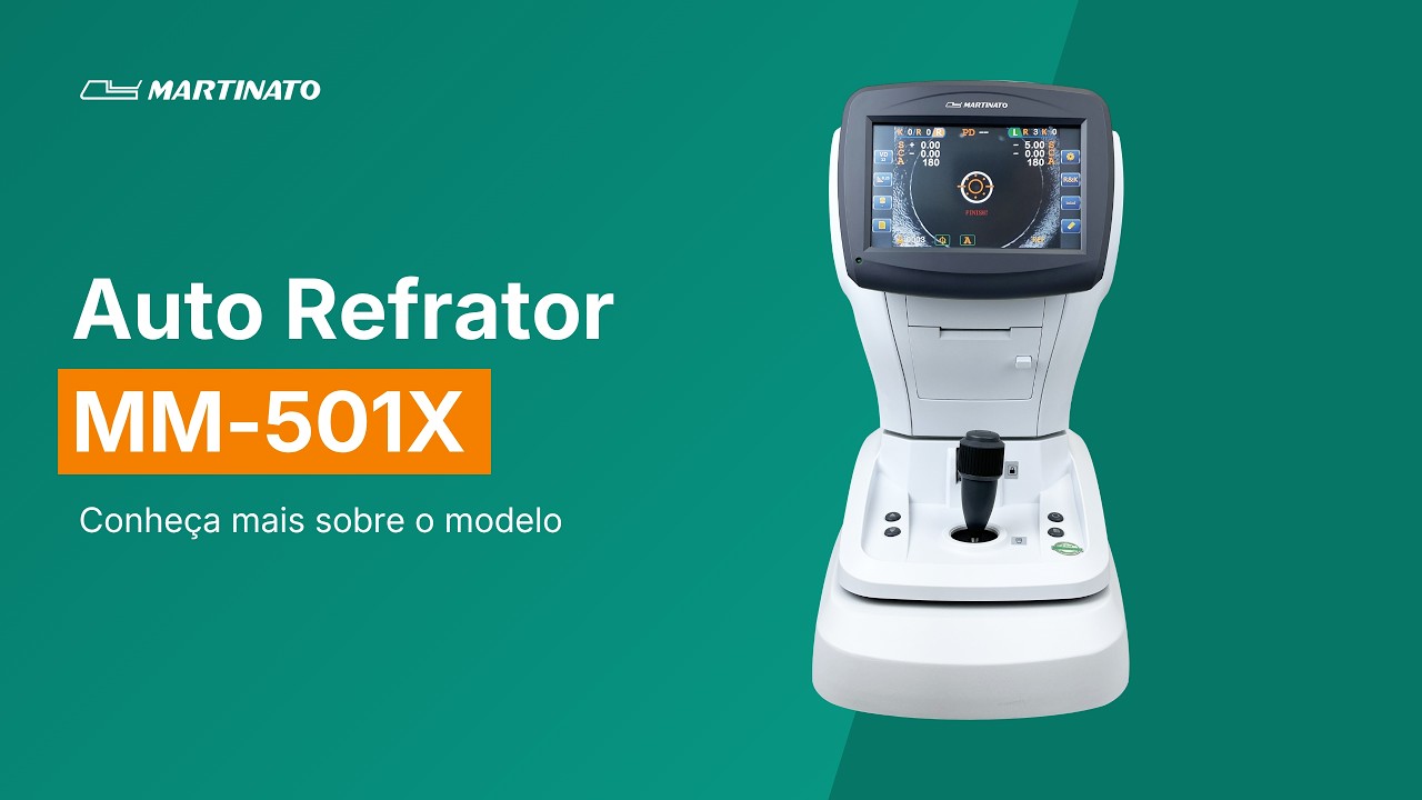 Auto Refrator X com Ceratômetro MM-501 | Martinato