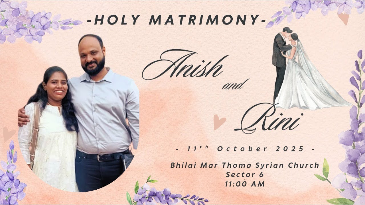 Holy Matrimony: Anish & Rini