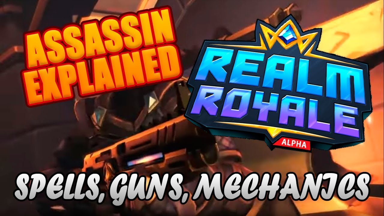 REALM ROYALE - ASSASSIN GUIDE/HOWTO/WALKTHROUGH (DANSK)