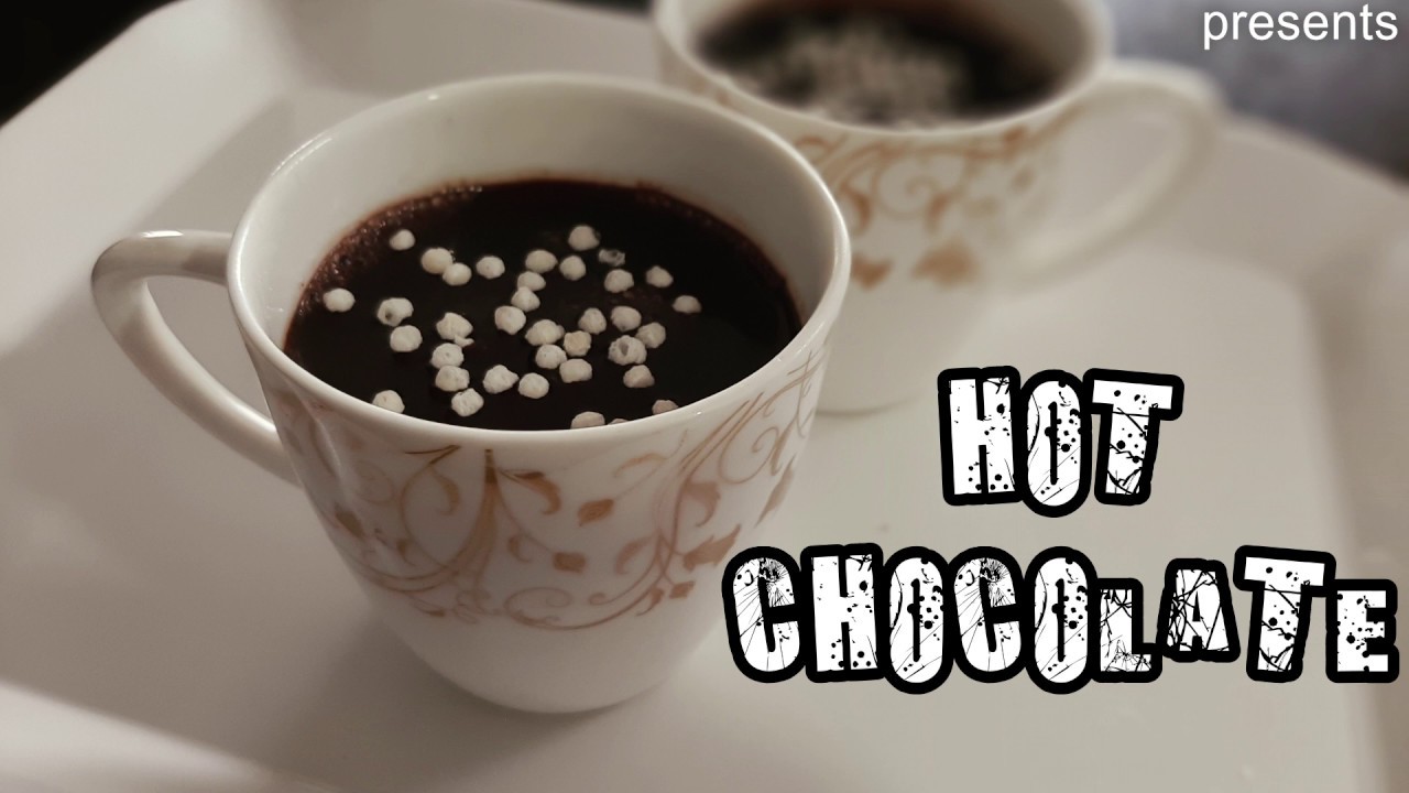 HOT CHOCOLATE | Best Hot Chocolate Recipe | 3 minute Recipe