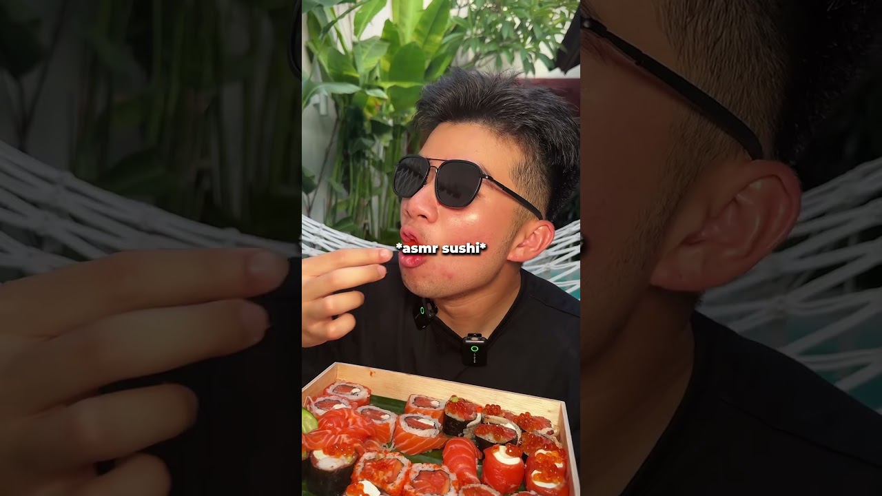 RATING SUSHI TERMAHA  DAN TERVIRAL SATU BALI ALIAS PHILADELPHIA SUSHI‼️#kulinerbali #sushi
