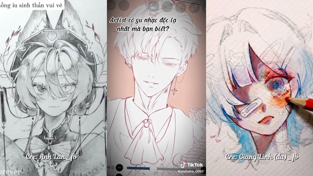 || Tổng hợp tiktok tranh vẽ của artist Việt Nam✨ • By edit: 🌷 ෆ Lyli Alice ෆ 🌷