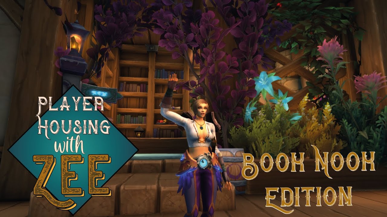 WoW Player Housing - Book Nook Build!