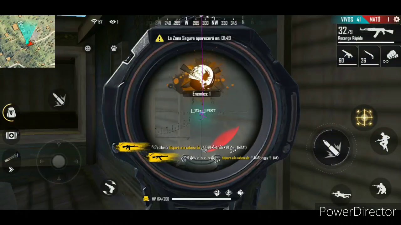 HACKER‼ HEADSHOT con mod menu VIP de cubanYT |geo_lopez_gamer