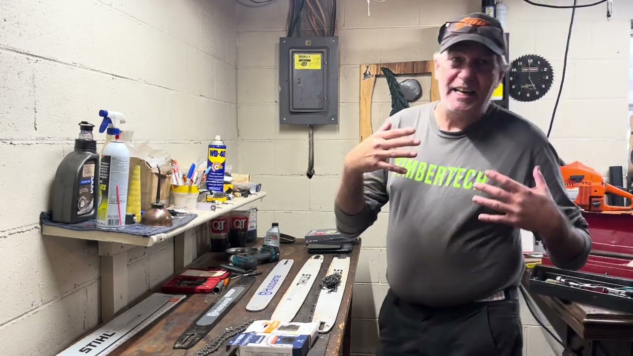 Bar and Chain Talk .050 vs .063 Gauge and Bar Maintenance.