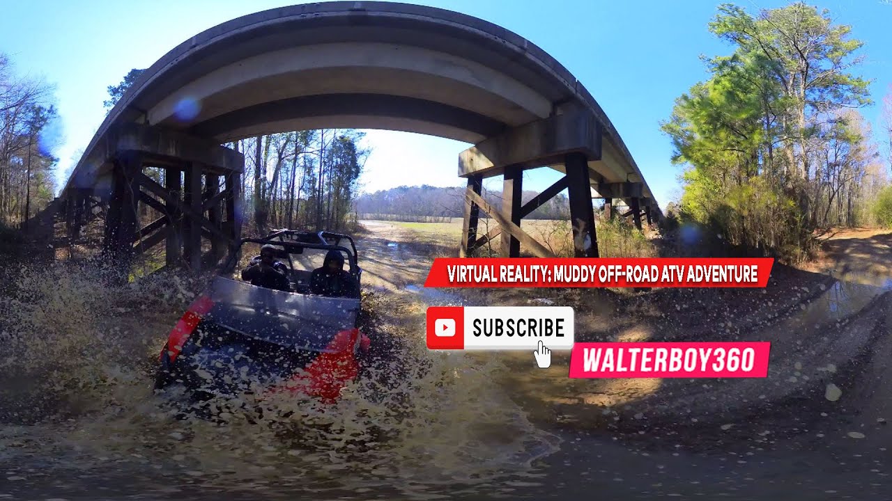 Virtual Reality: Muddy Off Road ATV Adventure