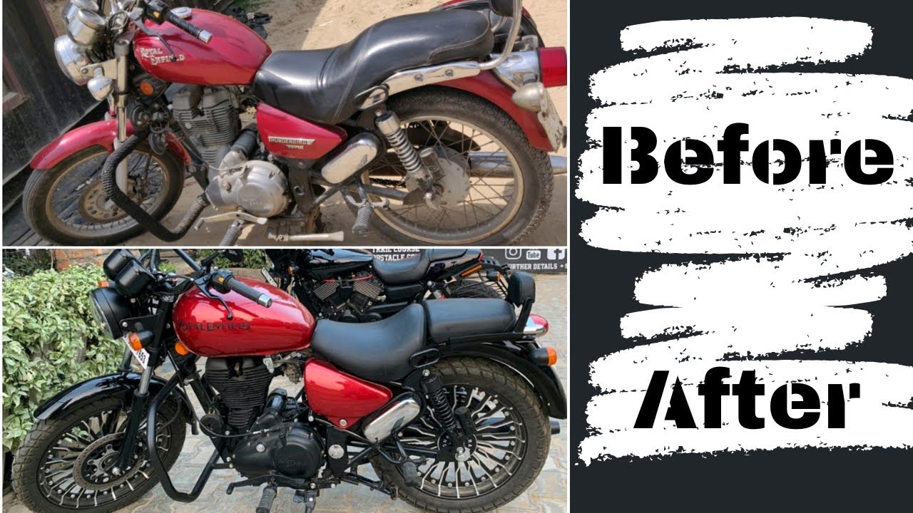 Royal Enfield Thunderbird Modification - Old To New Thunderbird
