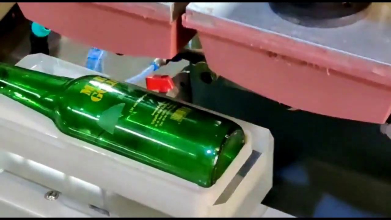 Two color Glass Bottle Pad Printing Machine | contact SPC machines +91 9665398799