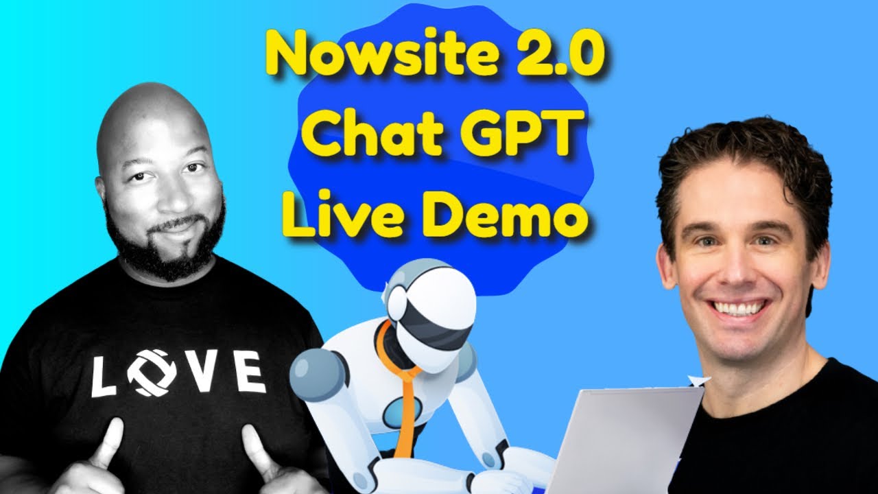 nowsite | nowsite 2.0 ai with Chat Gpt live demo - Nowsite 2.0 Review | Nowsite Unlimited