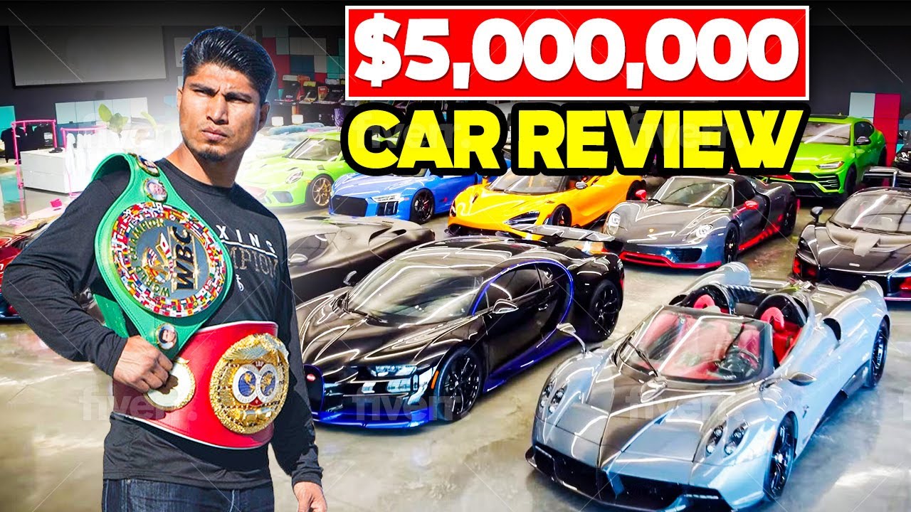 WE REVIEW THE CHAMP MIKEY GARCIA'S $5,000,000 SUPER CAR COLLECTION!!