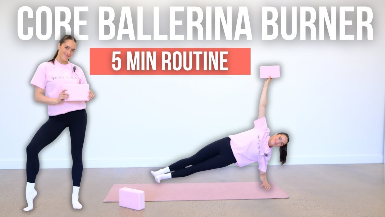 BALLERINA CORE BURNER | 5 MIN ROUTINE