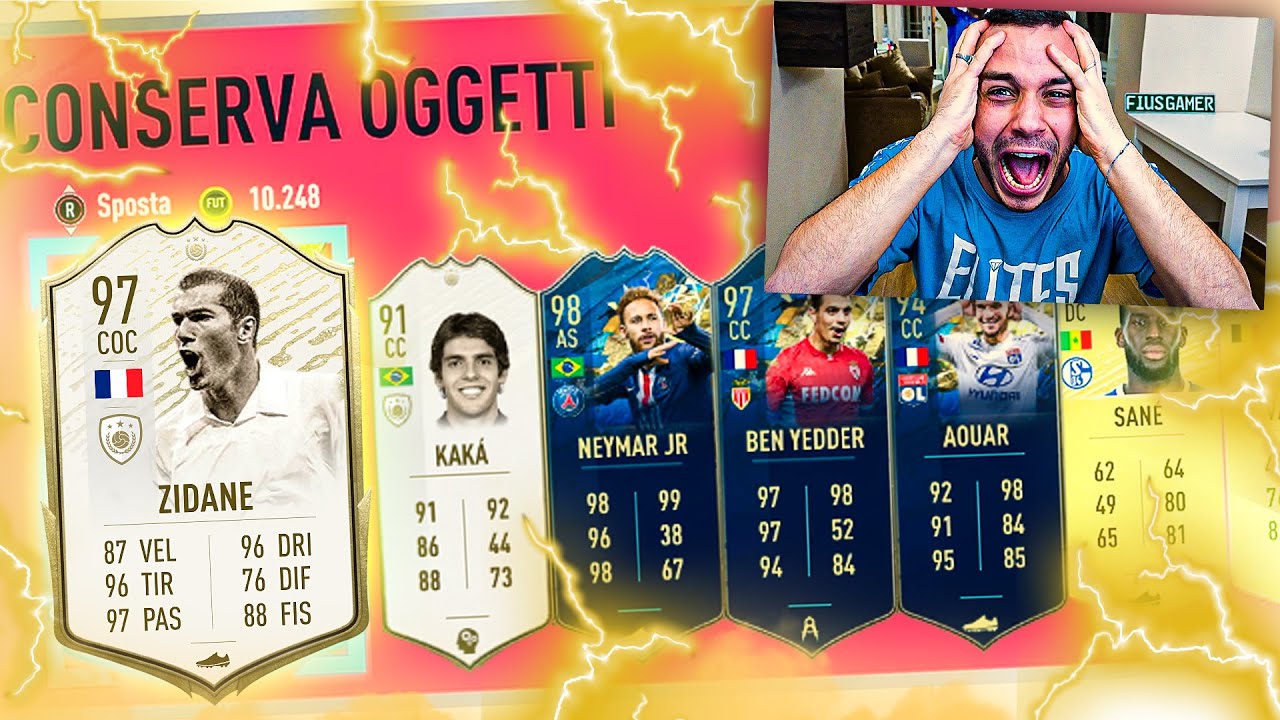 😱🔵2 ICONE E TOTS PAZZESCHI!!! PACK OPENING LIGUE 1 TOTS FIFA 20
