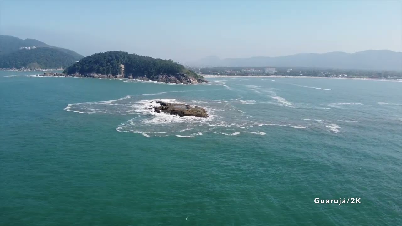 Drone Guarujá Hotel Jequitimar  2K