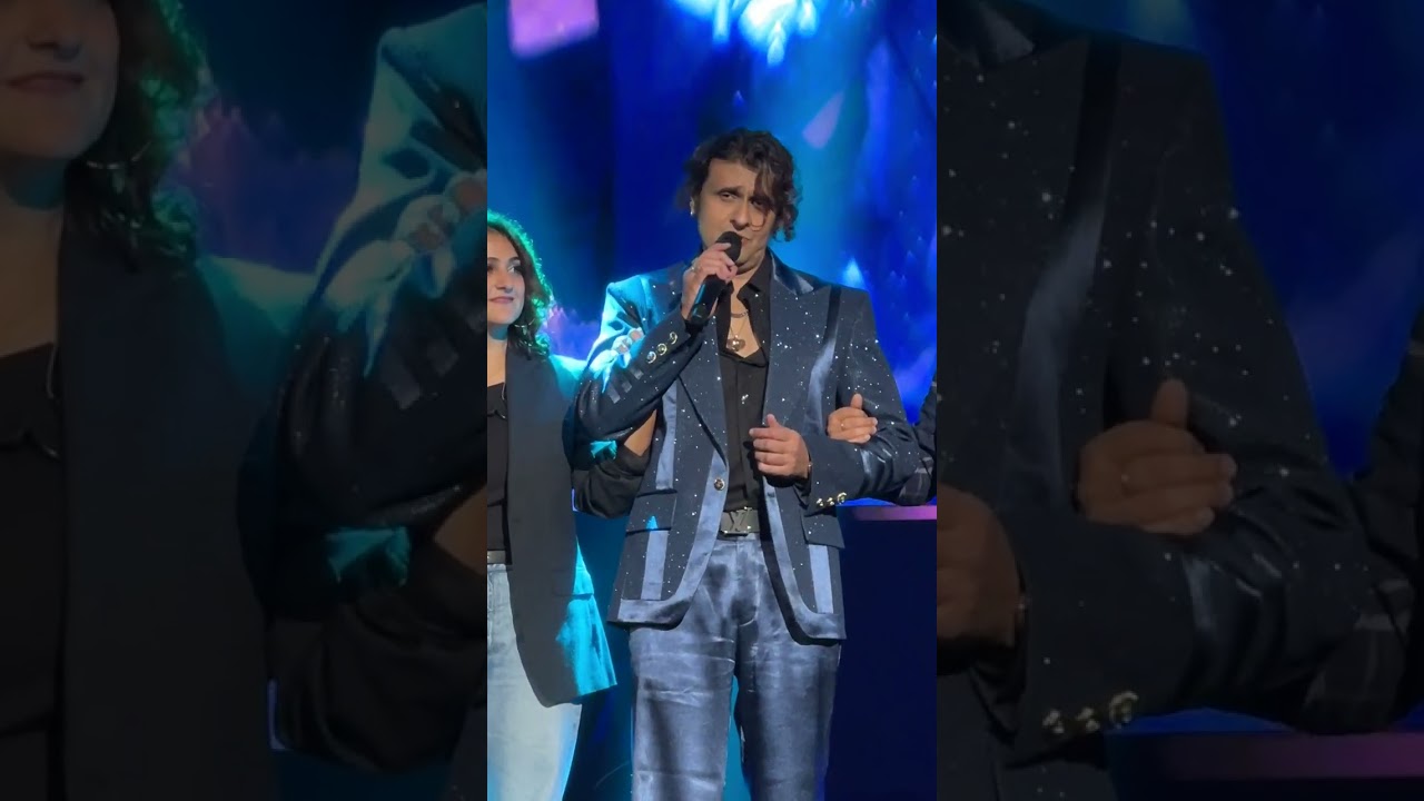 Sonu Nigam 2024 show in Boston (Chaudvi Ka Chand, Lag Jaa Gale, Hamein Jabse Mohabbat, Shukranallah)