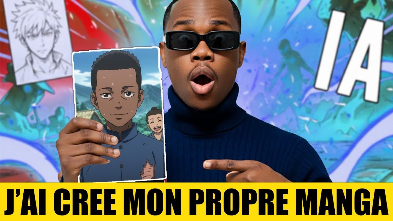 J’ai créé mon propre MANGA avec l’IA… et voilà le résultat !