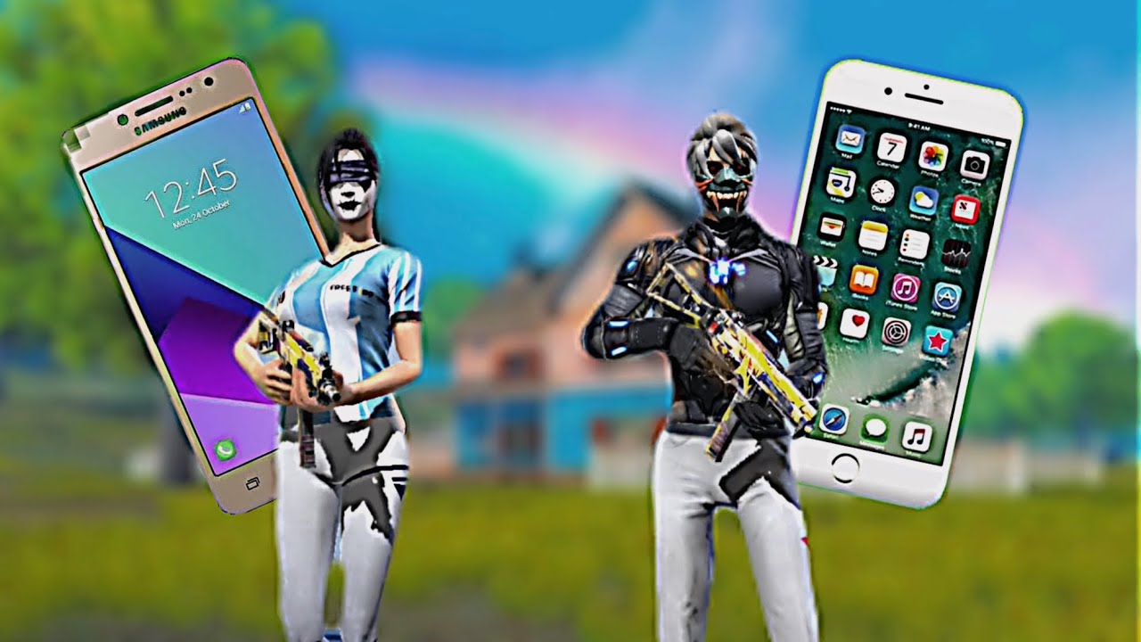 Do J2 prime ao iPhone 8 Plus 🍀 - Free Fire Highlights