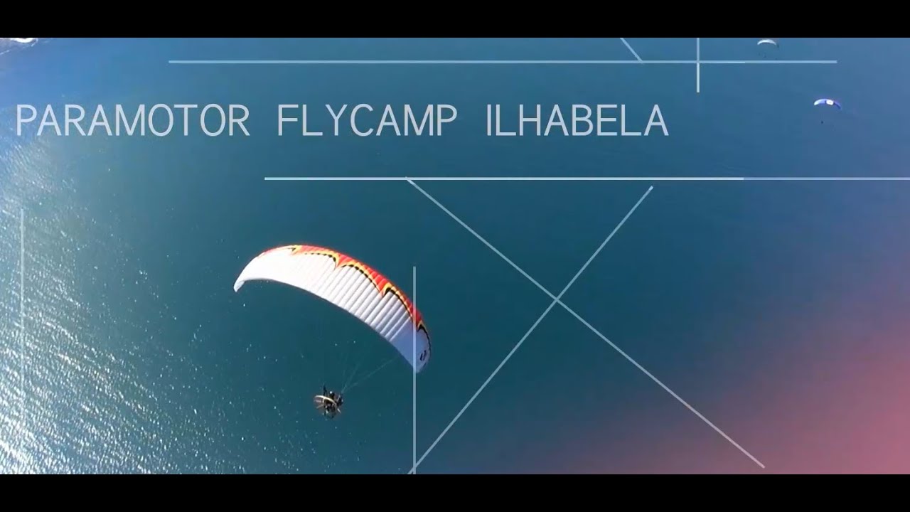 PARAMOTOR TRIP -  FLYCAMP  ILHABELA -BONETE