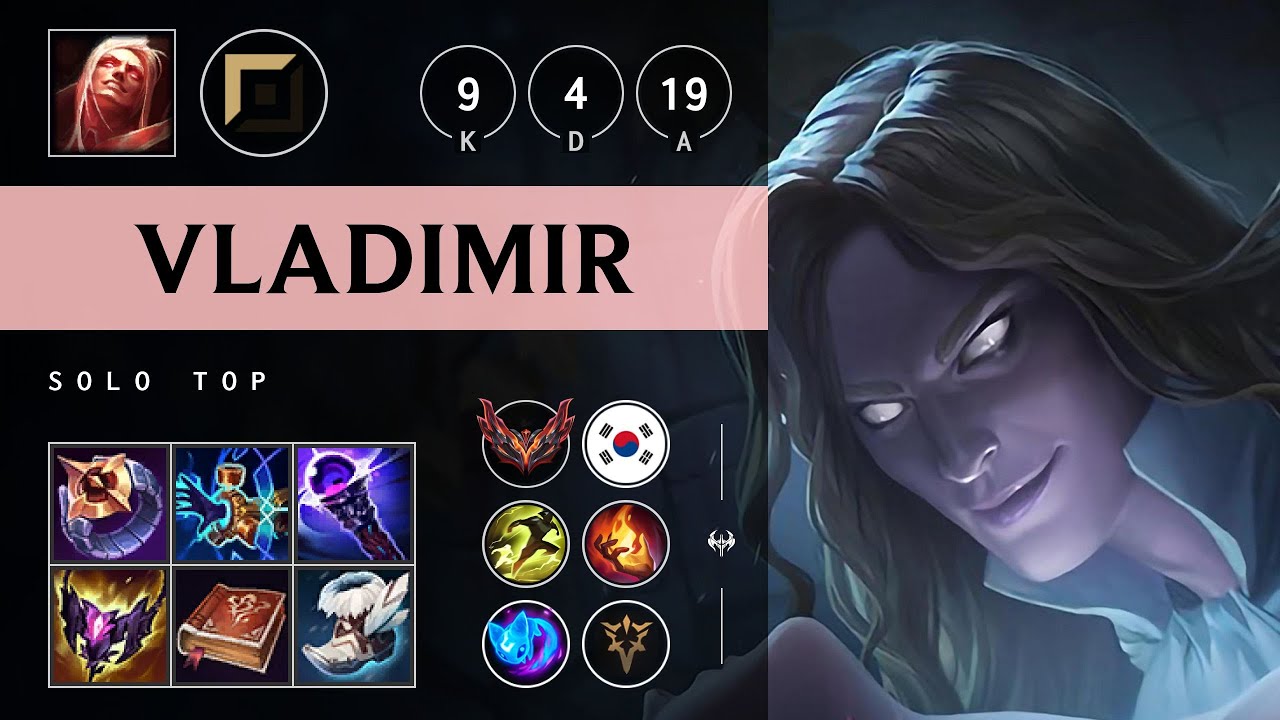 Vladimir Top vs Irelia - KR Grandmaster Patch 25.20