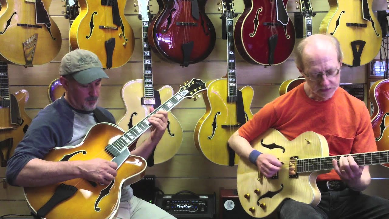 Larry Maltz (Palen) & Bob Devos (Eastman T166) @ Guitars 'n Jazz