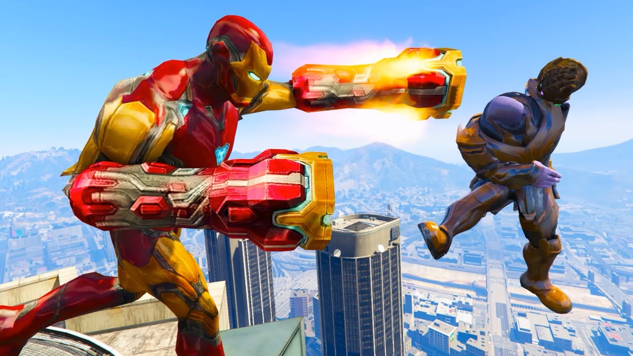 Iron Man vs Thanos #IronMan #Thanos  #Superherobattle #EpicBattle #Superhero
