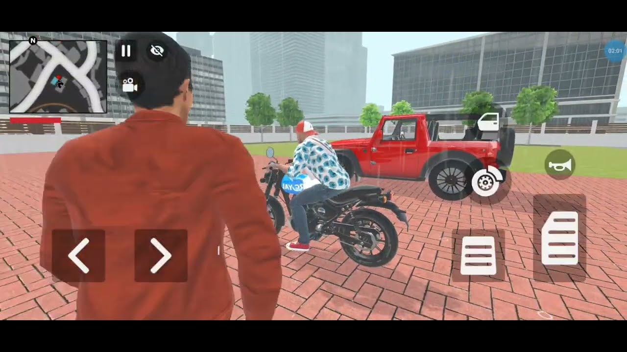 Franklin Purchase New Police JCB 💥🤩 Indian Theft Auto Simulator Game 💥🤯#cartoon #game