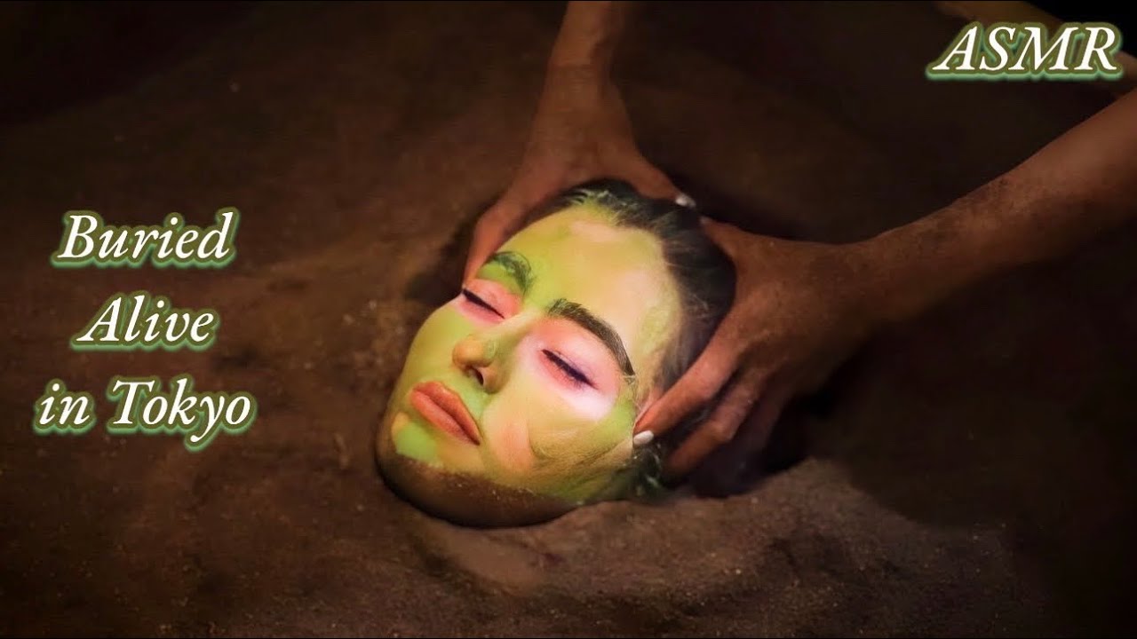 [ASMR] Paid to Be Buried Alive in Japan. Enzyme Bath: Skin/Body Treatment