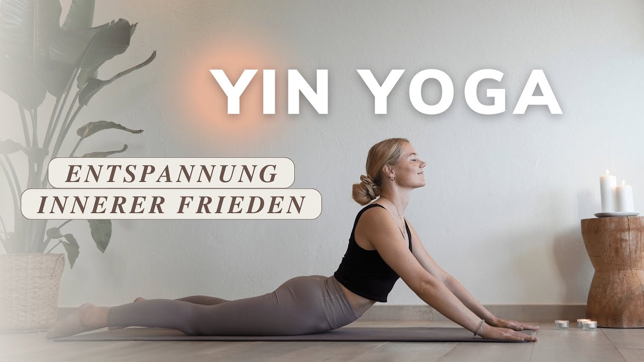 40 Min Yin Yoga Entspannung für Rücken, Schultern & Hüfte | Loslassen und inneren Frieden finden