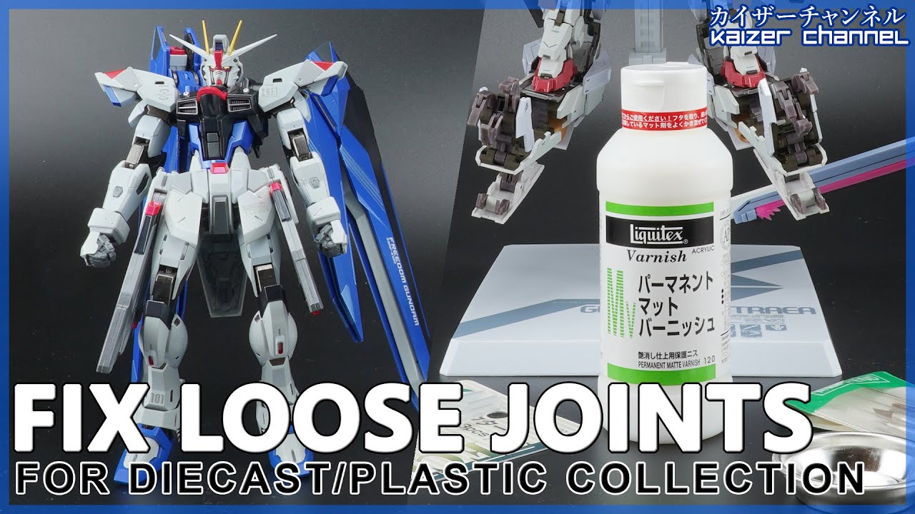 Fixing loose joints for diecast/plastic figure collection