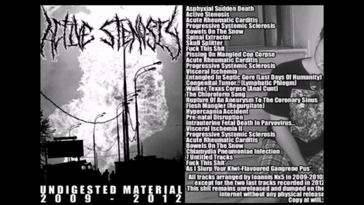 ACTIVE STENOSIS - 6TRACKS
