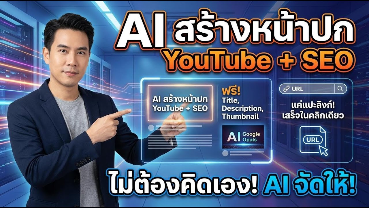 สร้าง YouTube Thumbnail & SEO-Optimized Content ด้วย AI จาก Google ฟรี!