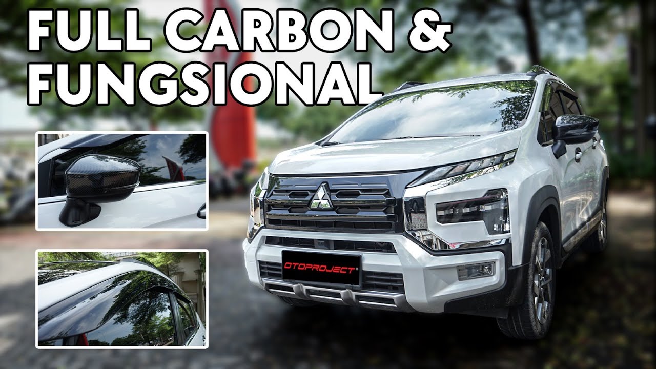 8 Aksesoris Xpander Cross 2023 Bikin Interior & Ekterior Full Carbon Jadi Keren! | OTOPROJECT GARAGE