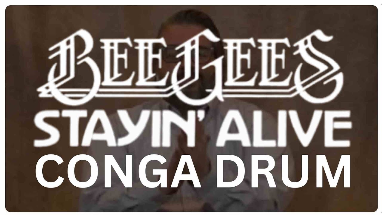 Stayin' Alive by the Bee Gees Conga Drum Play-Along Lesson w/ Mr. Howell from Special Need for Music