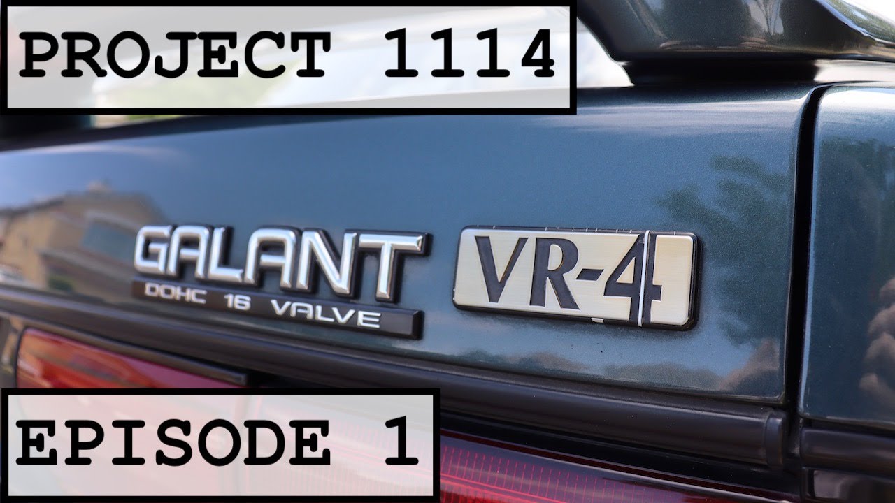 1991 Mitsubishi Galant VR-4 - Episode 1: Intro and Background