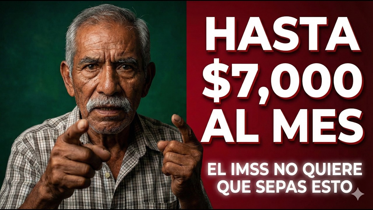 💰 HASTA $7,000 PESOS MÁS AL MES: La Resolución Legal Silenciosa que el IMSS, ISSSTE te oculta.