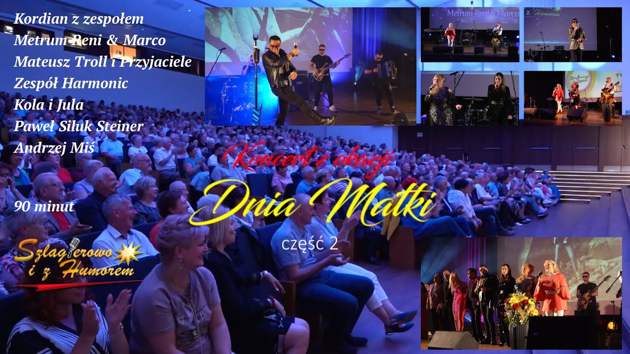 KONCERT LIVE - TORUŃ 2024 / Dzień Matki / Szlagierowo i z Humorem / Część 2 - sza - OFFICIAL