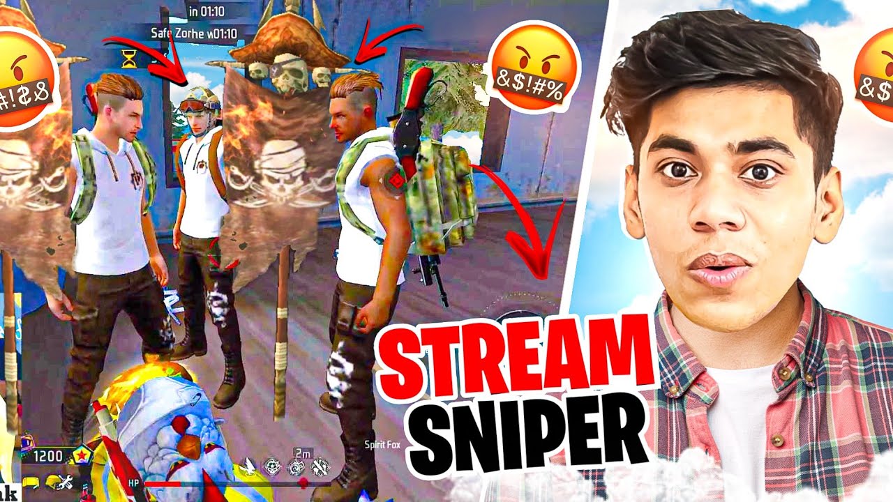 Pro Stream Snipers😡 vs  Top 1 AWM King👑Part 1 *Must Watch*!!