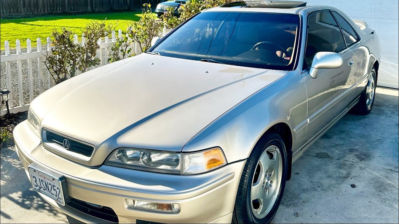 ROOF TILT MOD COMPLETE ON MY ACURA LEGEND COUPE + FIRST WASH & DETAIL‼️