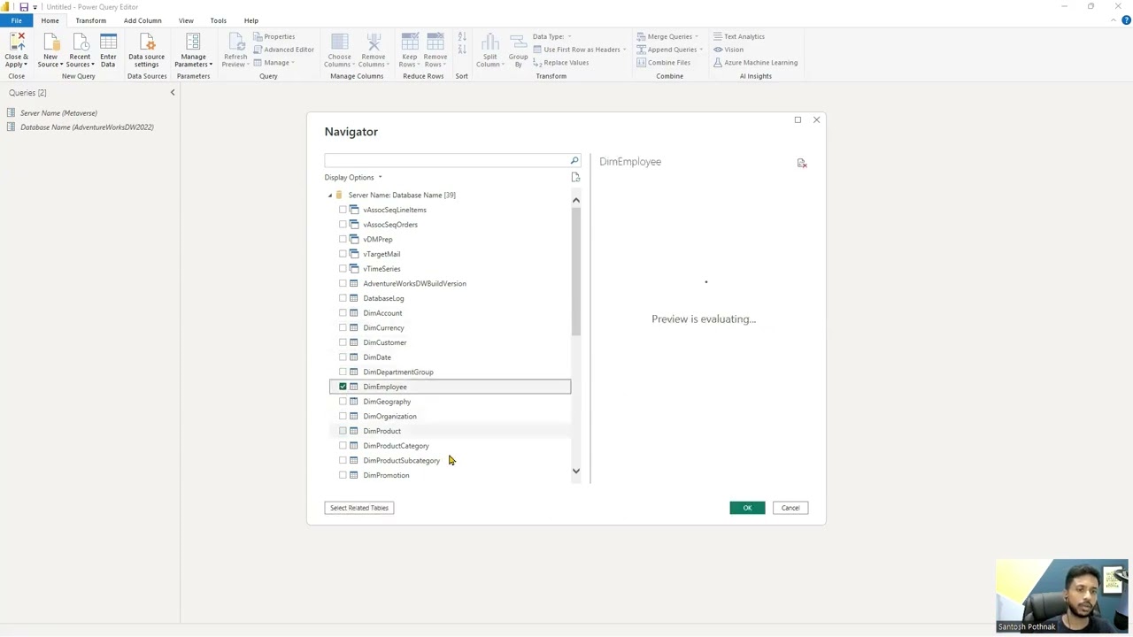 Power Query Editor : Always Allow Option for Parameters Option
