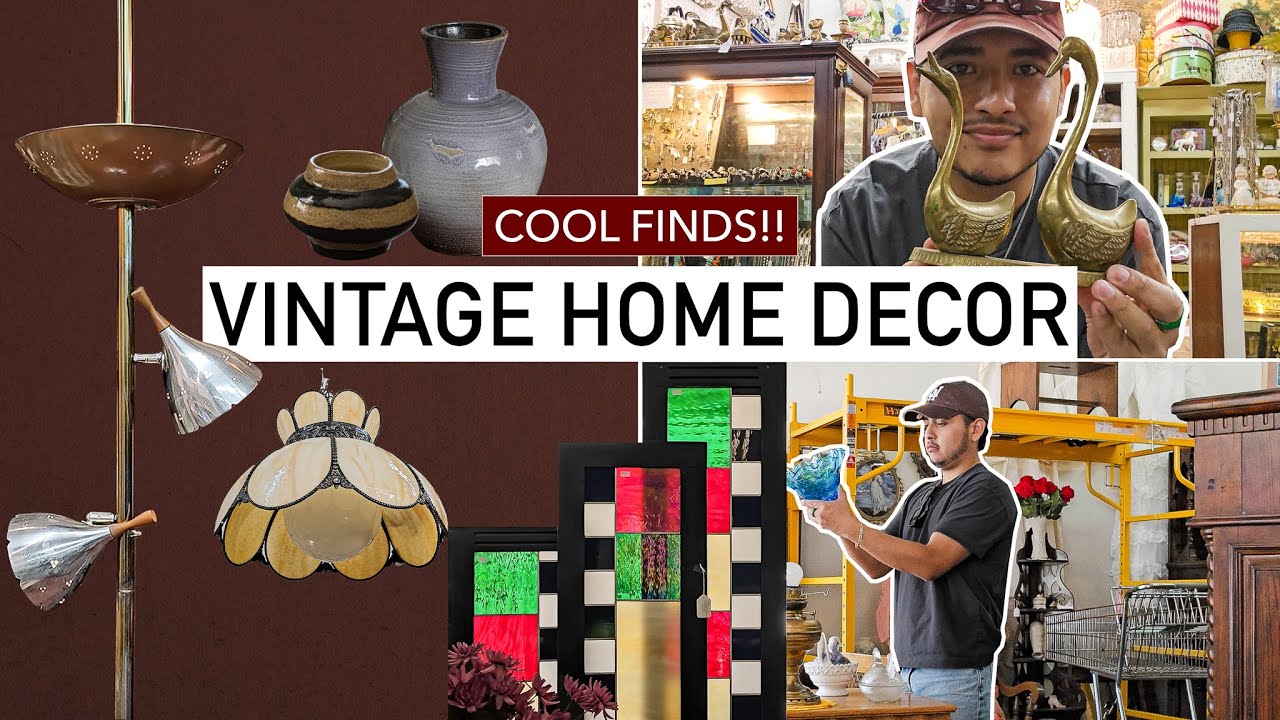 Antique Store Vintage&nbsp;Decor&nbsp;Shopping & Home Decor Haul || Casa Refined Vlogs