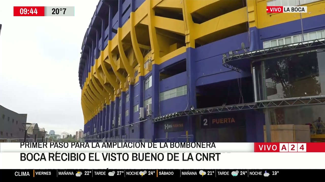 ⚽📢 LA BOMBONERA INICIA SU REMODELACIÓN PARA SUMAR UNA CUARTA BANDEJA