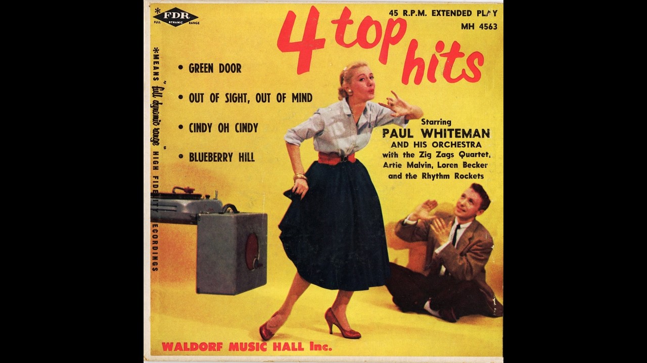 Green Door/Blueberry Hill--Artie Malvin w. Paul Whiteman Orch., 1956