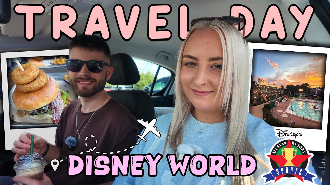 WALT DISNEY WORLD TRAVEL DAY | Aer Lingus Business Class | Disney's All Star Sports Resort ✈️✨