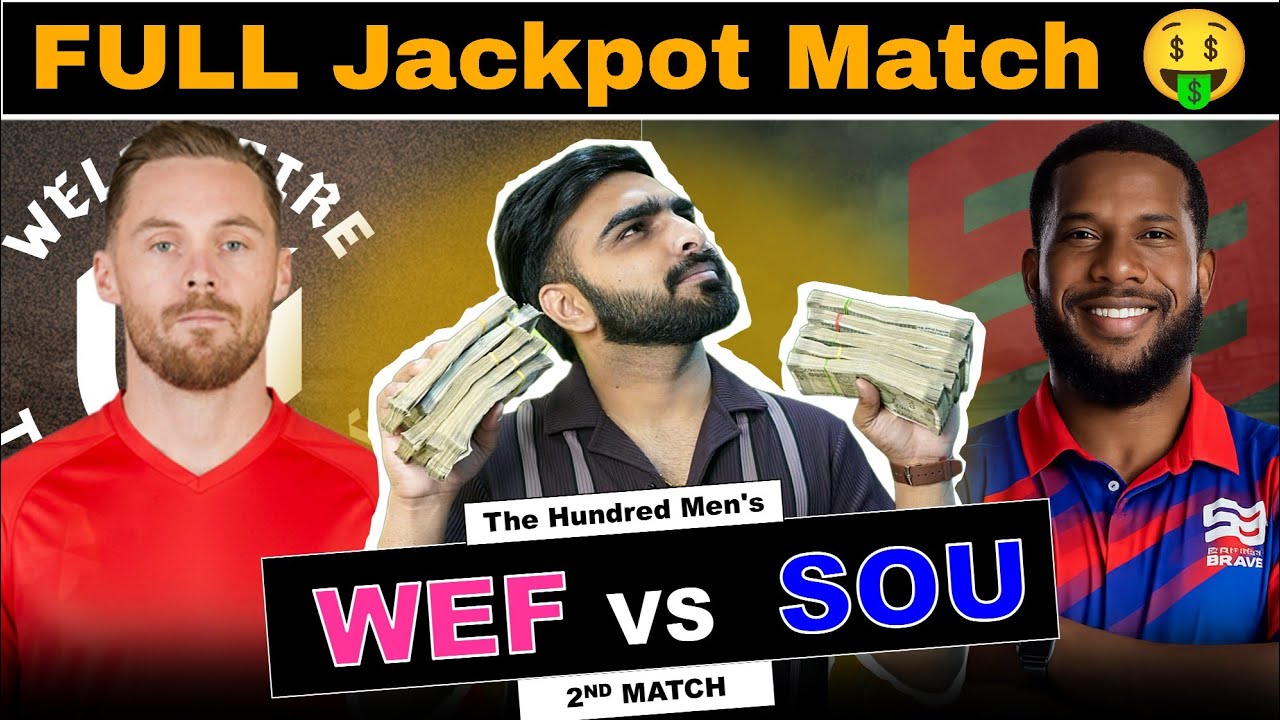 Southern Brave vs Welsh Fire Today Match Prediction | SOB vs WEF The Hundred 2nd Match | SOB vs WEF 